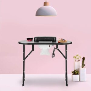 LEIBOU Vented Beauty Manicure Table