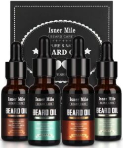 Isner Beard Oil Leave for Men Mustaches & Beard