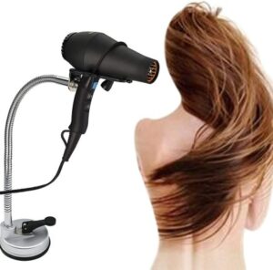 SKEMIX Hair Dryer Holder Stand Stainless Steel