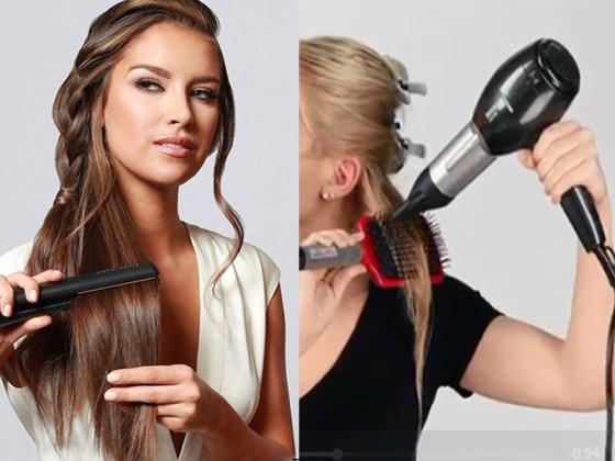 chi hair dryer and straightener set